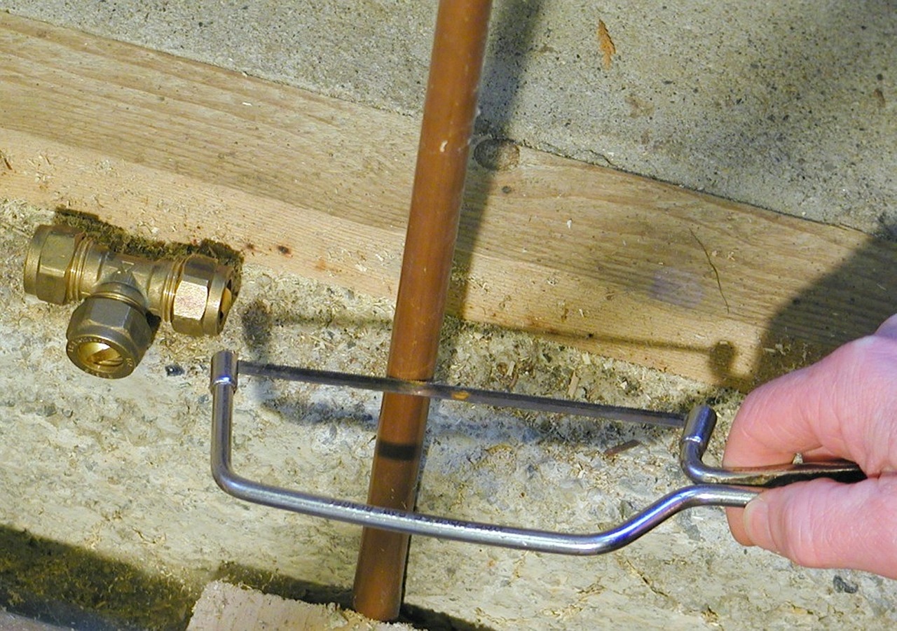 plumber fixing a slab leak