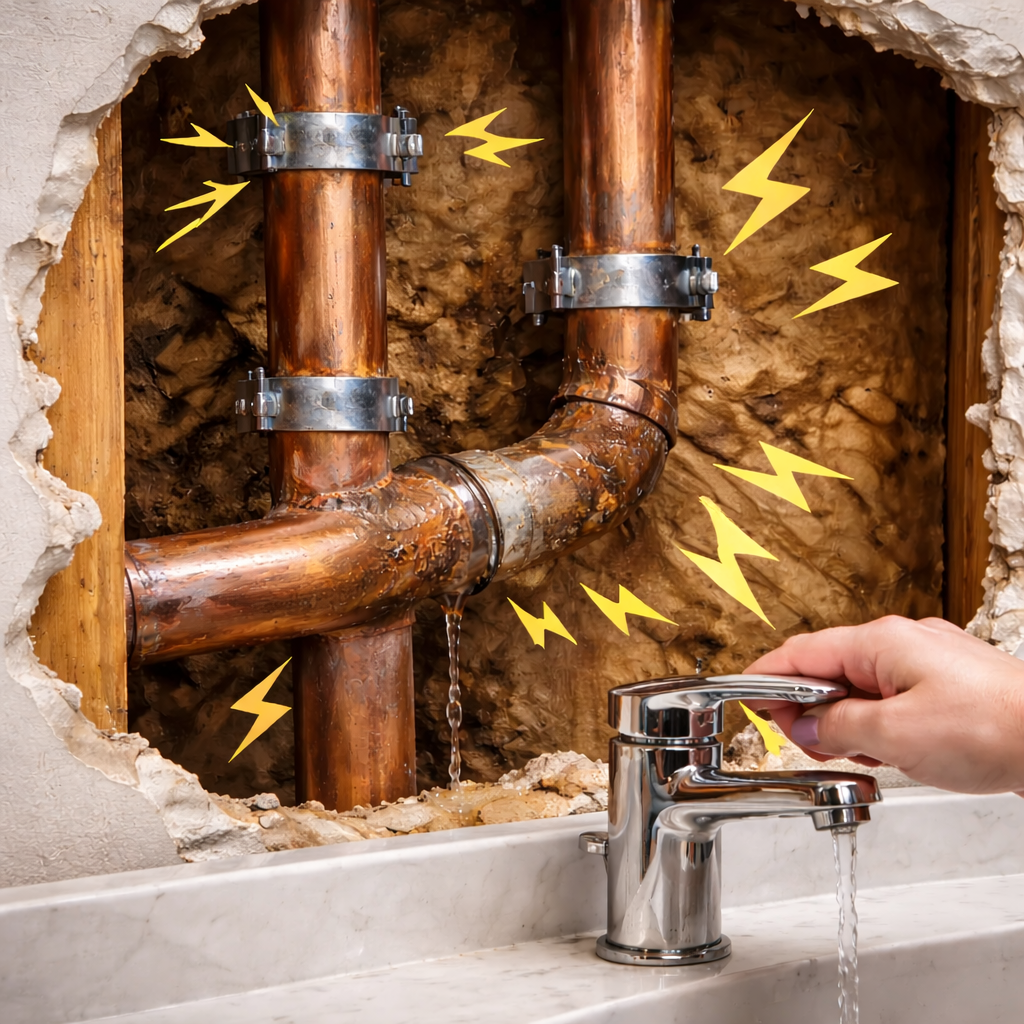 why do pipes make noise