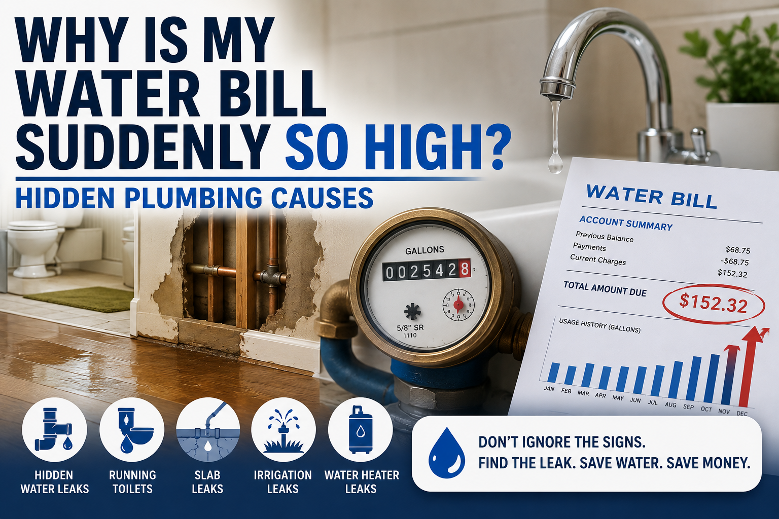 high water bill