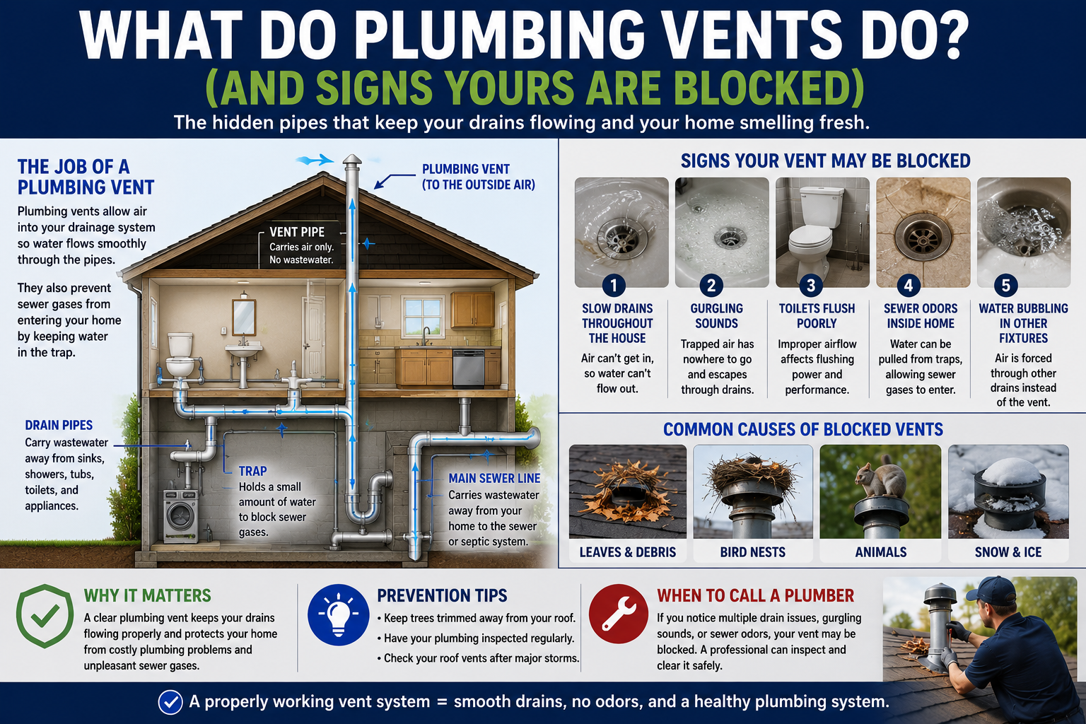 what do plumbing vents do