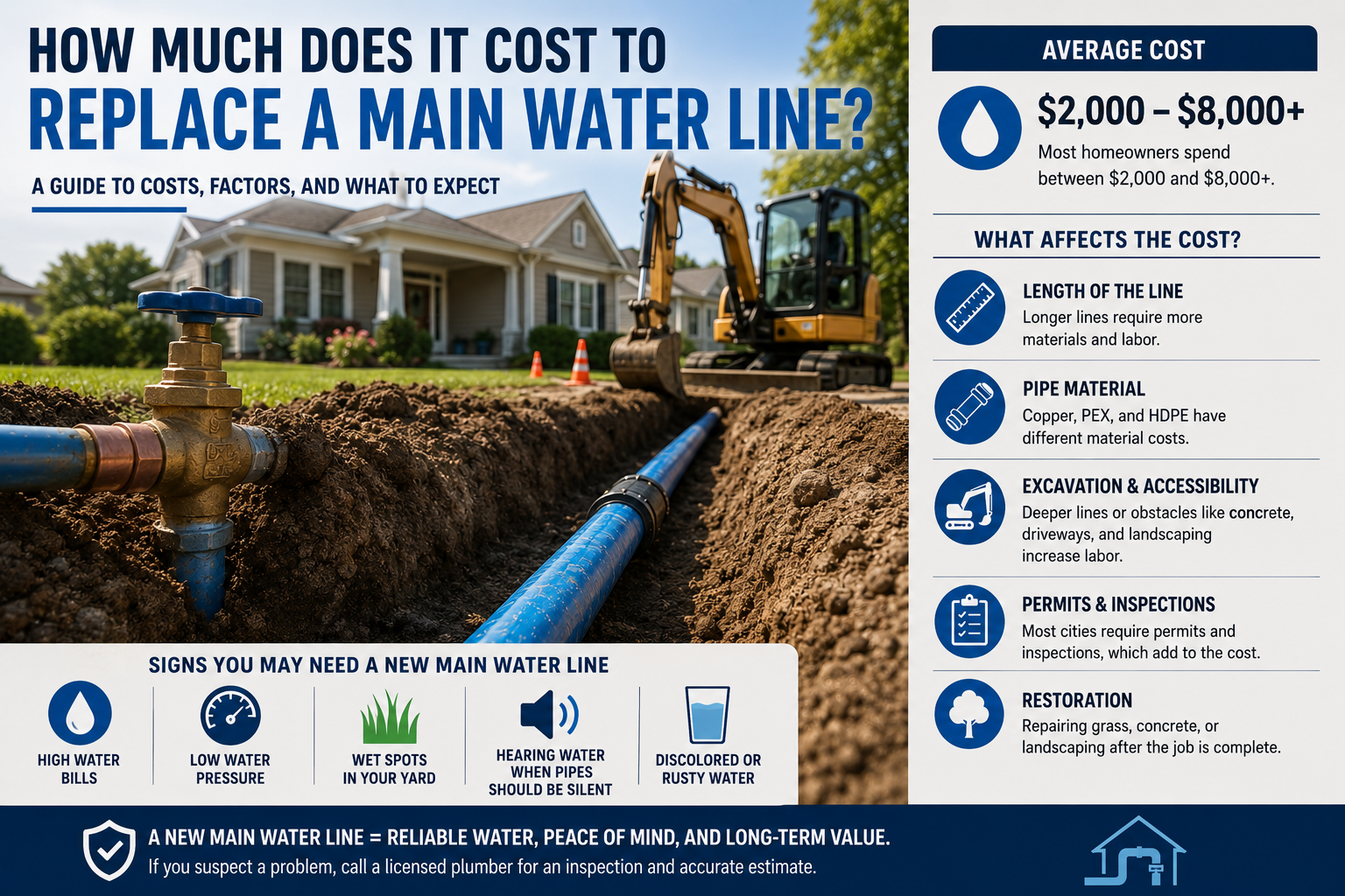 main water line image